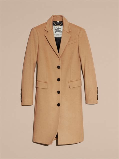 burberry cappotto uomo monopetto doubleface|Cappotto sartoriale in lana e cashmere (Cammello) .